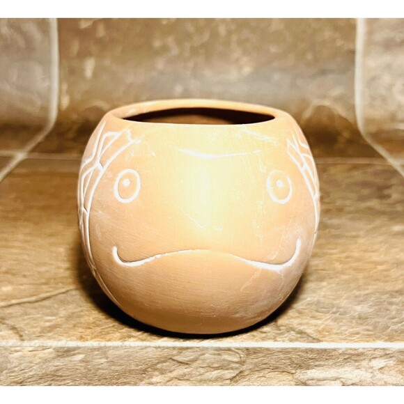 Fish Ceramic Succulent Planter Pot - Brown - New - Picture 3 of 6